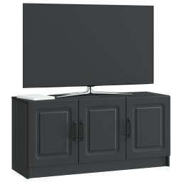 vidaXL TV-kast Zwart 99 x 34,5 x 47 cm Bewerkt hout