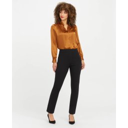 Spanx Maat S - The Perfect Pant Slim Straight Leg- Zwart