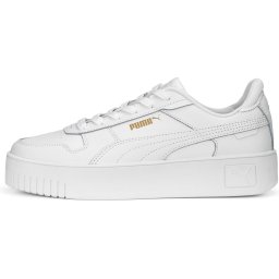 PUMA - mt 36 - Carina Street Dames Sneakers - Wit/Goud
