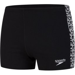 Speedo - Maat L - End Boomstar Splice Aquashort Heren - Zwart Wit