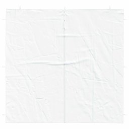 vidaXL Party Tent Zijwand 2 st 200 x 195 cm Wit PE en staal