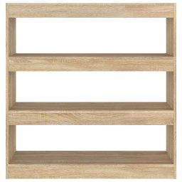 vidaXL Boekenkast/kamerscherm 100x30x103 cm sonoma eikenkleurig
