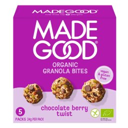 Made Good Organic Granola Bites Chocolate Berry Twist