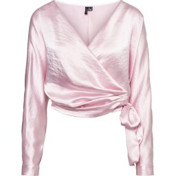 Vero Moda - Maat M - VMKAE D1 LS WRAP BLOUSE Dames Top