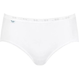 sloggi Basic Maat 46 + Dames Midi slip - Wit