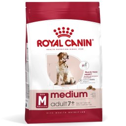 15kg Medium Adult 7+ Royal Canin Hondenvoer