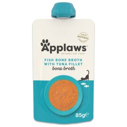 12x85g Applaws bone broth tonijn natvoer voor katten