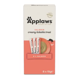 8x15g Applaws Creamy Treat Zalm Kattensnacks