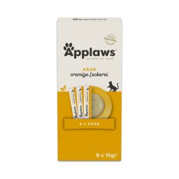 8x15g Applaws Creamy Treat Kippensnacks