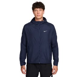 Nike Miler Repel Jack Donkerblauw Zilver