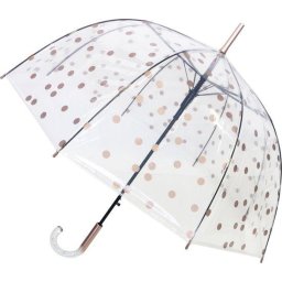 Smati Pois Cuivres Paraplu 85cm - Goud