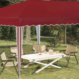 vidaXL Pop-up partytent 575 x 290 x 245 cm Bordeauxrood