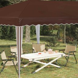 vidaXL Pop-up partytent 575 x 290 x 245 cm Bruin