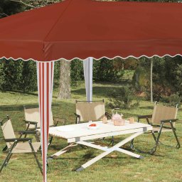vidaXL Pop-up partytent 575 x 290 x 245 cm Terracotta