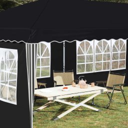 vidaXL Pop-up partytent 575 x 289 x 245 cm Antraciet