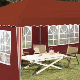 vidaXL Pop-up partytent 575 x 289 x 245 cm Terracotta