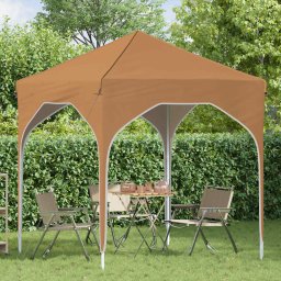 vidaXL Pop-up partytent 194 x 194 x 245 cm Beige