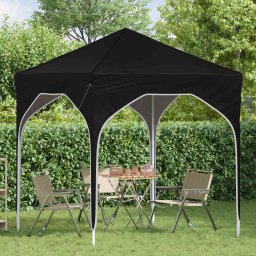 vidaXL Pop-up partytent 194 x 194 x 245 cm Zwart