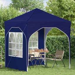 vidaXL Pop-up partytent 192 x 192 x 245 cm Blauw