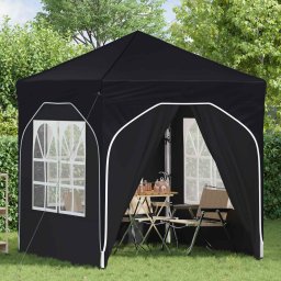 vidaXL Pop-up partytent 192 x 192 x 245 cm Antraciet