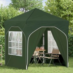 vidaXL Pop-up partytent 192 x 192 x 245 cm Groen