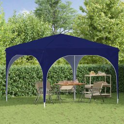 vidaXL Pop-up partytent 290 x 290 x 245 cm Blauw