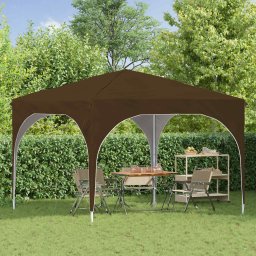 vidaXL Pop-up partytent 290 x 290 x 245 cm Taupe