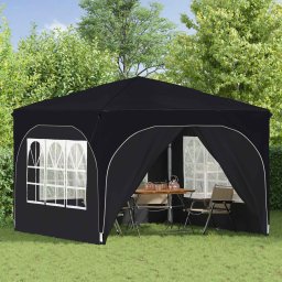 vidaXL Pop-up partytent 290 x 290 x 245 cm Antraciet