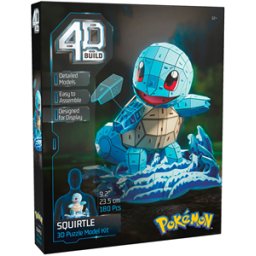 4D Build Pokemon - Squirtle 3D Bouwpakket (180 stukjes)