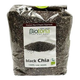 Biotona Black Chia Raw Seeds