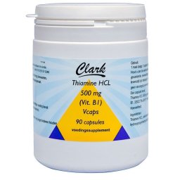 Clark Thiamine HCL Vitamine B1 500mg Capsules