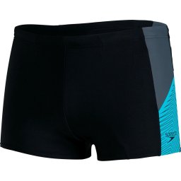 Speedo - Maat L - Dive Aquashort Dive Aquashort Heren - Zwart Blauw