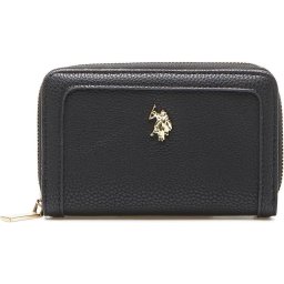 U.S. Polo Assn. Garner Black Ritsportemonnee - Zwart