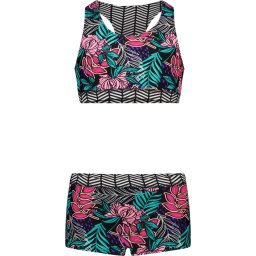B.Nosy - Maat 158/164 - Meisjes Bikiniset Reversible Sporty Flower