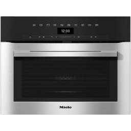 Miele H 7340 BM Inbouw oven met magnetron Zilver