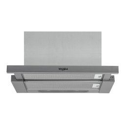 Whirlpool WAH 65 LM X Afzuigkap geïntegreerd Zwart