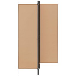 vidaXL Kamerverdeler Beige 150 x 180 cm Stof
