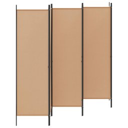 vidaXL 6-Panelen Kamerscherm Beige 300 x 180 cm Stof