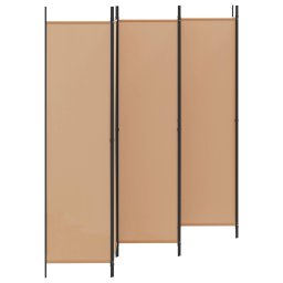vidaXL 6-Panelen Kamerscherm Beige 300 x 200 cm Stof