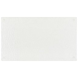 vidaXL Snijplanken 2 st met transparant bubbelpatroon gehard glas