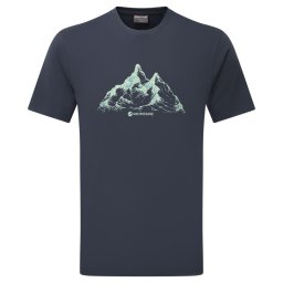 Montane Dual Mountain T-Shirt eclipse blue - T-shirt XL