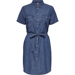 JDY Maat 44 - JDYBELLA S/S SHIRT DRESS WVN DIA - Dames - Mini jurken