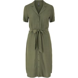 PIECES Maat XS - PCOLIVIA SS DRESS NOOS BC - Dames - Mini jurken