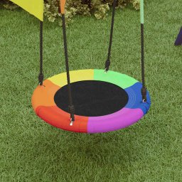 vidaXL Nestswing Blauw 60 x 60 x 180 cm Polyester