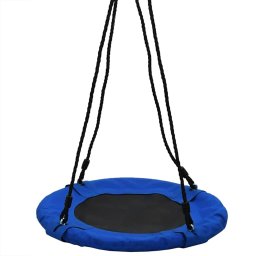 vidaXL Schommel 100 kg 60 cm blauw