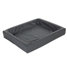 Hondenmand van kunstleer - Maat XL: L 120 x B 100 x H 15 cm