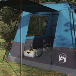 vidaXL Partytent 10-persoons Blauw 185T Polyester met PU Coating