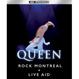 Queen - Rock Montreal + Live Aid 4K Ultra HD blu-ray