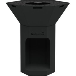 Barbecook Nestor Original - Houtbarbecue - Gegalvaniseerd staal - Zwart - 92x92x101cm