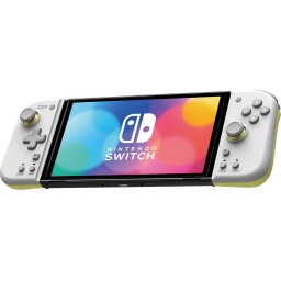 Hori Split Pad Pro Compact - Switch Controller - Licht Grijs/Geel - Nintendo Switch/Switch OLED